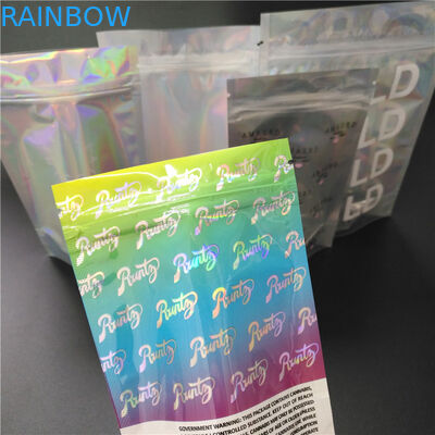 Le scintillement imprimé d'épice de sel de Packagi de poche d'aluminium de cartouche de Vape Shinny le sac iridescent