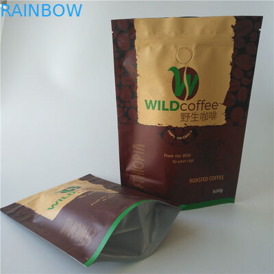 La coutume a imprimé le papier d'aluminium tiennent l'approbation mate recyclable de GV de PDA de finition de poche