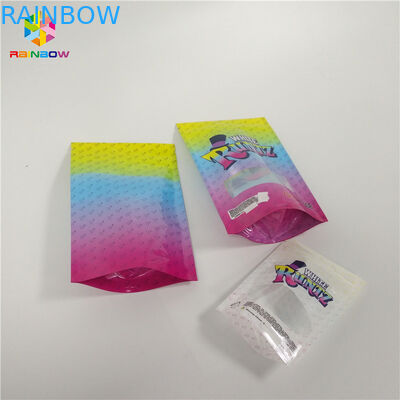 La coutume a imprimé le sac matériel zip-lock rescellable de Runtz de preuve d'odeur stratifié par Doypack pour l'emballage de sucrerie de CBD