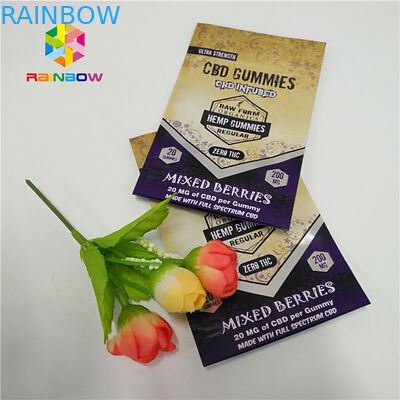 Le papier d'aluminium de capsule de fines herbes empaquetant la poche d'humidité de 3g 5g 10g a adapté la taille aux besoins du client