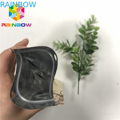 Impression UV trois sacs en papier de métier de tirette scellés par côté pour l'emballage de barre de chocolat