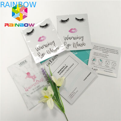 La coutume latérale du joint trois imprimée tiennent le sac de cosmétiques de papier d'aluminium de poches