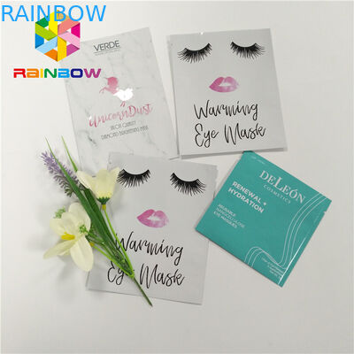 La coutume latérale du joint trois imprimée tiennent le sac de cosmétiques de papier d'aluminium de poches