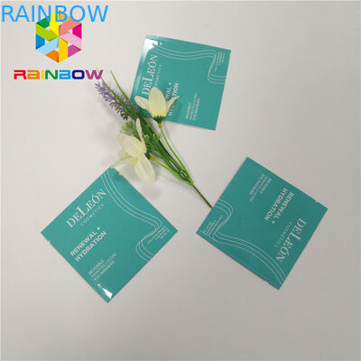 La coutume latérale du joint trois imprimée tiennent le sac de cosmétiques de papier d'aluminium de poches