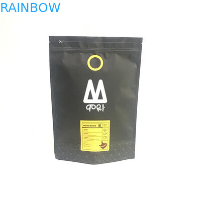 Sacs à thé d'impression de gravure empaquetant le papier d'aluminium imperméable pour la poudre de café