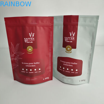 Les sacs scellables mats empaquetant, tiennent des sacs de poche 500 grammes pour l'emballage de café