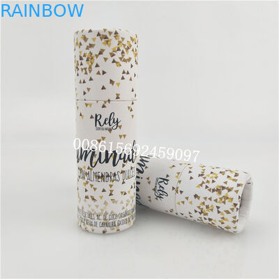 Adapté aux besoins du client autour des boîtes d'emballage de cadeau, boîte de cylindre empaquetant le papier d'emballage pour la sucrerie