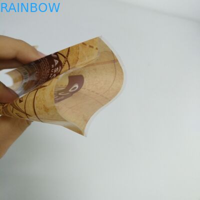 Les films d'emballage alimentaire de matière plastique rétrécissent des emballages avec le logo/couleurs faits sur commande