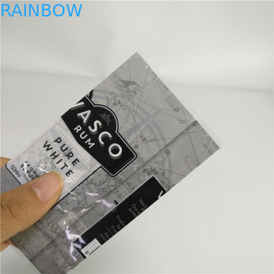 Les films d'emballage alimentaire de matière plastique rétrécissent des emballages avec le logo/couleurs faits sur commande