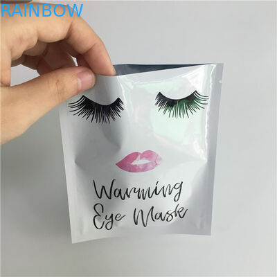 Le papier d'aluminium de soudure à chaud met en sac le sachet en plastique pour la crème de massage facial témoin de soins de la peau