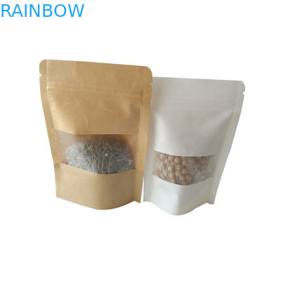 La coutume réutilisable d'emballage de sac de casse-croûte a imprimé la nourriture de Papier d'emballage tiennent le GV de poche diplômée