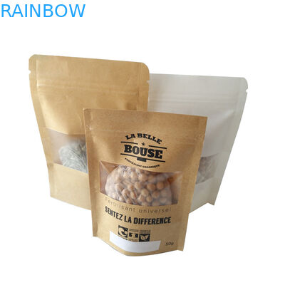 La coutume réutilisable d'emballage de sac de casse-croûte a imprimé la nourriture de Papier d'emballage tiennent le GV de poche diplômée