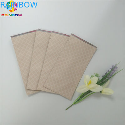 Paquet facial de masque de joint de côtés de l'emballage 3 de sac cosmétique en plastique d'emballage de papier d'aluminium