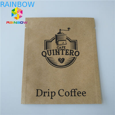 Emballage cosmétique étanche à l'humidité de sachet adapté aux besoins du client par papier aluminium témoin de sacs en papier