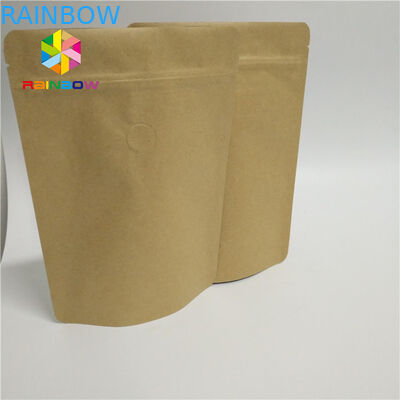 L'emballage de boîte de papier de preuve d'odeur tiennent la soudure à chaud zip-lock de poche avec l'avant clair