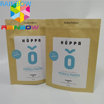 Les mauvaises herbes de café tiennent le papier d'emballage de empaquetage de papier imprimé par coutume de sacs de poche