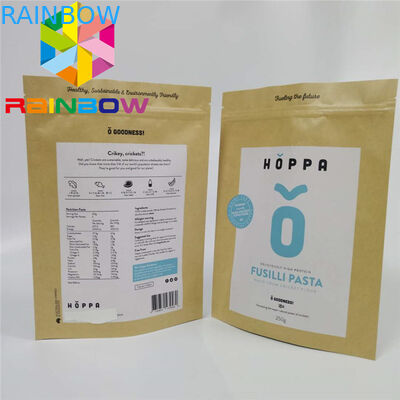 Les mauvaises herbes de café tiennent le papier d'emballage de empaquetage de papier imprimé par coutume de sacs de poche