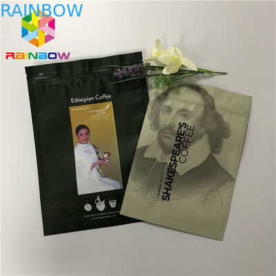 Le zip-lock rescellable de Doypack tenant l'emballage de café de poches met en sac 50-200 microns