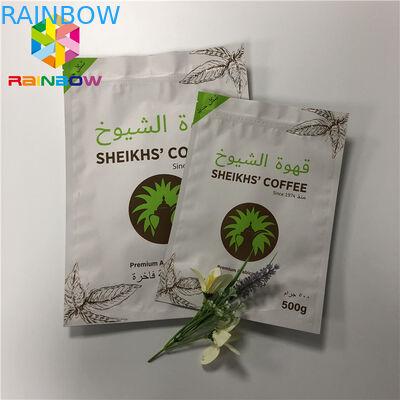 Le papier d'emballage rescellable tiennent des poches a stratifié des sachets en plastique de papier d'aluminium