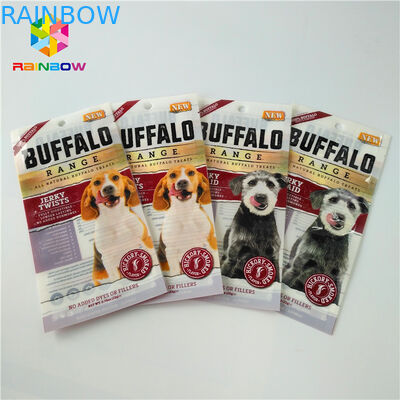 La preuve d'odeur zip-lock tiennent les poches, sacs zip-lock de Mylar pour l'emballage alimentaire d'animal familier