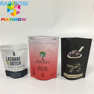 L'impression de gravure tiennent la ligne aluminium stratifié par serrure d'entaille de larme de sacs de poche de tirette de fermeture éclair