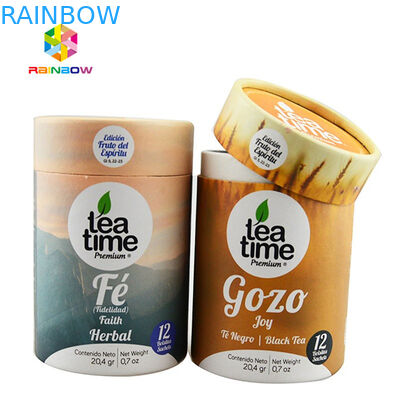 Réutilisez le matériel stratifié par tube imprimé de papier de carton d'emballage de boîte de papier de bouteilles de CBD