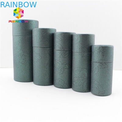 Tube cosmétique d'emballage de carton de cylindre de boîte de papier d'affichage de boîte de soins de la peau