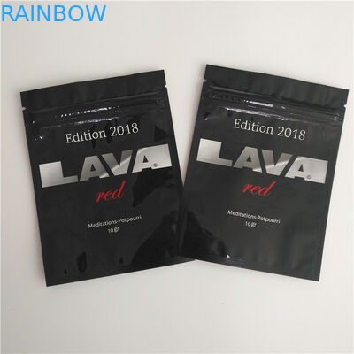 Les cheveux d'emballage de poche d'aluminium de haricot de canne à sucre attachent le sachet peu d'impression minuscule du sac CMYK de Pin