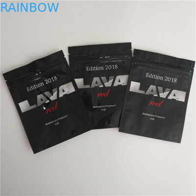 Les cheveux d'emballage de poche d'aluminium de haricot de canne à sucre attachent le sachet peu d'impression minuscule du sac CMYK de Pin