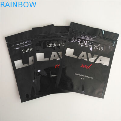 Les cheveux d'emballage de poche d'aluminium de haricot de canne à sucre attachent le sachet peu d'impression minuscule du sac CMYK de Pin