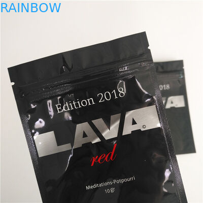 Les cheveux d'emballage de poche d'aluminium de haricot de canne à sucre attachent le sachet peu d'impression minuscule du sac CMYK de Pin