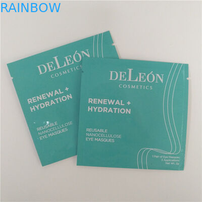 L'impression polychrome tiennent l'empaquetage réutilisable de masques d'oeil de sacs de poche de tirette
