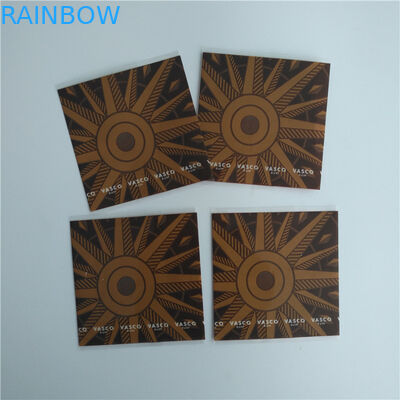 L'enveloppe claire matérielle de rétrécissement de la chaleur de PET/PVC gaine l'impression de gravure pour la tasse de yaourt