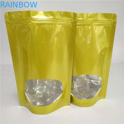 La nourriture sèche thermoscellée met en sac le papier d'aluminium de empaquetage de casse-croûte fait sur commande pour le thé/grain de café