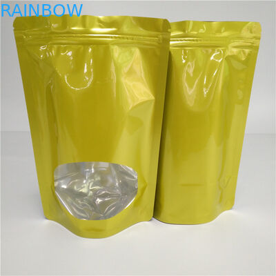 La nourriture sèche thermoscellée met en sac le papier d'aluminium de empaquetage de casse-croûte fait sur commande pour le thé/grain de café