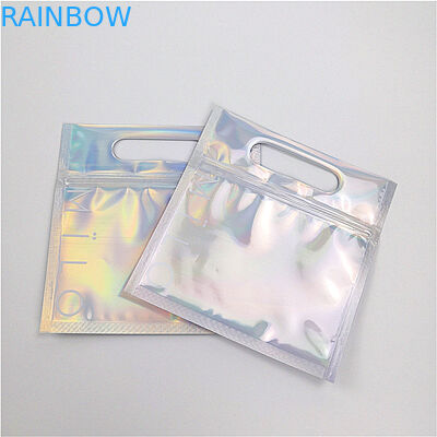 Micron cosmétique du sac 30-150 d'emballage d'hologramme transparent de film de laser pour des femmes