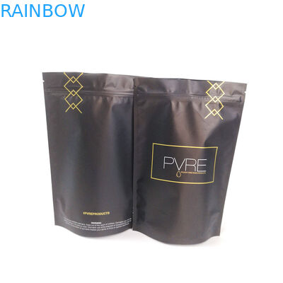 Gravnre imprimant le papier d'aluminium tiennent le sac de café fait sur commande d'impression de poche recyclable