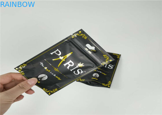 L'mauvaise herbe de Runtz Gashouse tiennent la poche de tirette, sacs d'emballage alimentaire de Paris OG d'huile de Matt