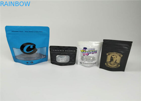 Sachets en matière plastique de Runtz empaquetant la serrure de fermeture éclair de sac de mauvaise herbe de biscuits de preuve d'odeur de garçon de jungle