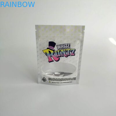 Les sachets en matière plastique brillants de Runtz empaquetant la preuve d'odeur tiennent le sac de garçons de jungle de Runtz