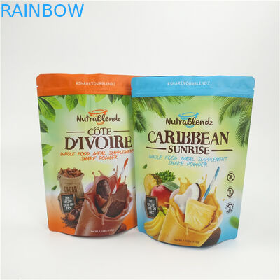 Le papier d'aluminium zip-lock tiennent l'impression de gravure de poche pour l'emballage de fruits secs