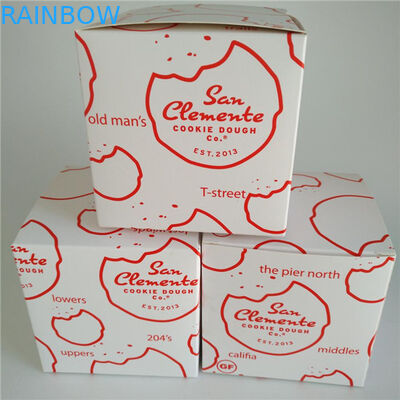 Petit emballage de fines herbes de papier cosmétique vide d'encens avec la boîte d'hologramme de fenêtre d'ANIMAL FAMILIER