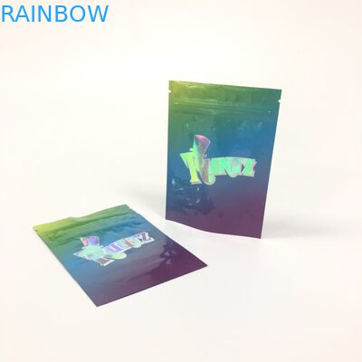 La coutume 1oz 3.5g peut cogner des plaisanteries marquent le blanc Runtz de rose de sacs d'emballage de mauvaise herbe de paquets de livre de preuve d'odeur de Vape Mylar