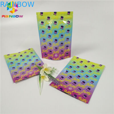 Le sac de Runtz de preuve d'odeur de biscuits zip-lock tiennent l'impression résistante de gravure d'enfant de poches