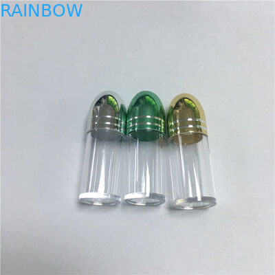 Matériel en plastique coloré d'ABS de métier de gravure de conteneur de capsule de chapeau en métal de bouteilles de pilule
