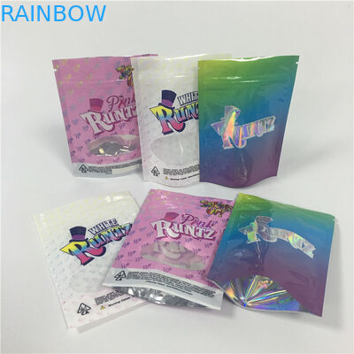 Les garçons de fines herbes durables Runtz de jungle d'emballage d'encens met en sac la preuve d'odeur de biscuits
