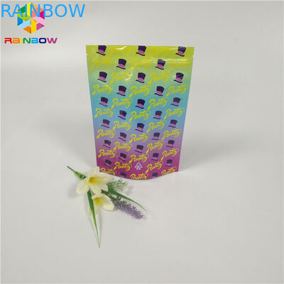 L'emballage d'aluminium de tirette met en sac le plastique Mateial de garçons de jungle de Runtz de biscuits de mauvaise herbe de Runtz