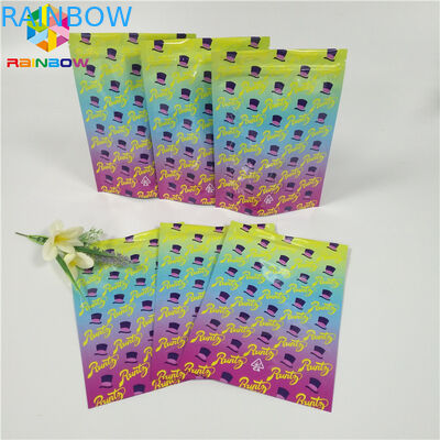 L'emballage d'aluminium de tirette met en sac le plastique Mateial de garçons de jungle de Runtz de biscuits de mauvaise herbe de Runtz