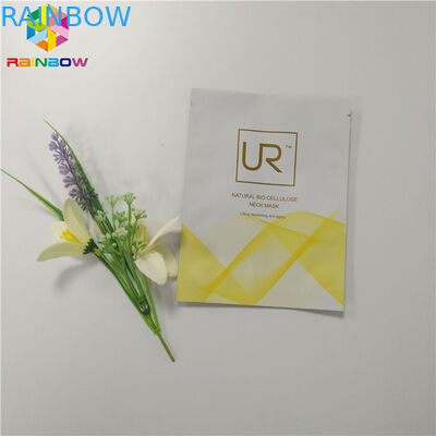 Surface d'impression brillante en plastique de papier d'aluminium de sac cosmétique étanche à l'humidité d'emballage