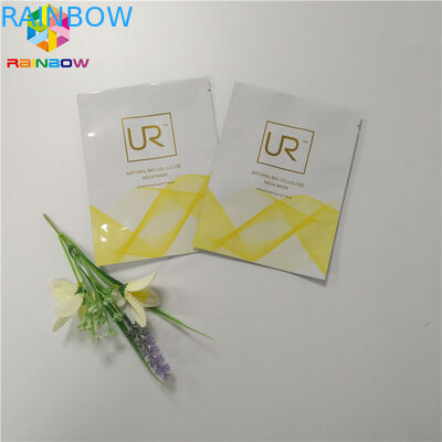 Surface d'impression brillante en plastique de papier d'aluminium de sac cosmétique étanche à l'humidité d'emballage